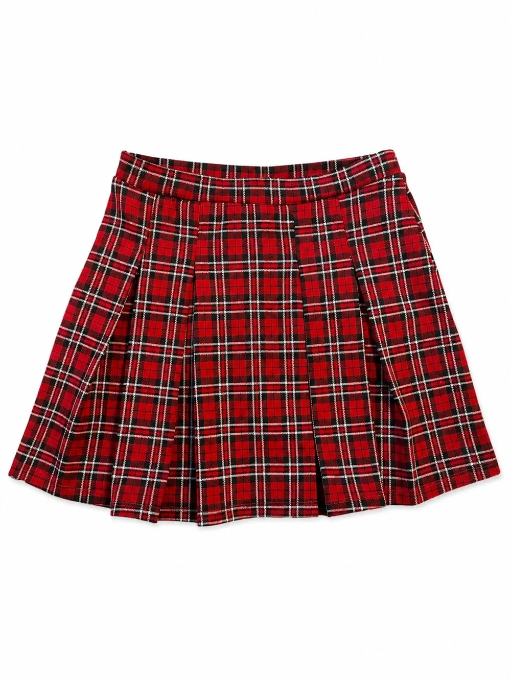 Jumping Beans Girls Plaid Skorts Lot of 2 Size 8 Built In Shorts NWOT
